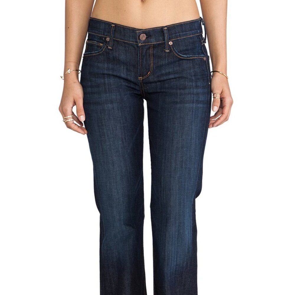 Citizens of Humanity Dita Petite‎ Boot Cut Jeans in Dark Wash